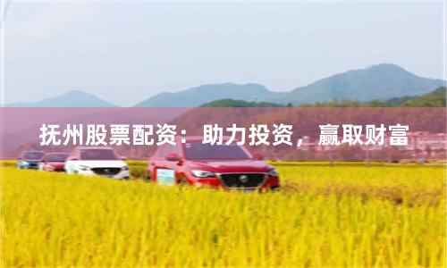 抚州股票配资：助力投资，赢取财富
